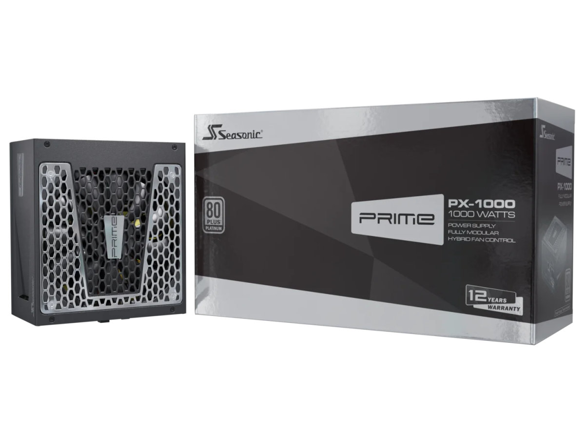 Seasonic PRIME PX - 1000 Power Supply 1000 Watts | SSR - 1000PD - Vektra Computers LLC Seasonic PRIME PX - 1000 Power Supply 1000 Watts | SSR - 1000PD - Vektra Computers LLC